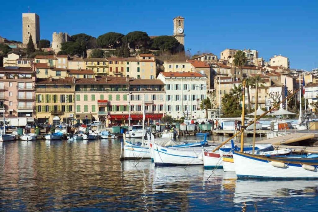 Jolie 3 pièces avec terrasse au vieux port, à 2 pas des plages et du palais. Cannes Exterior foto