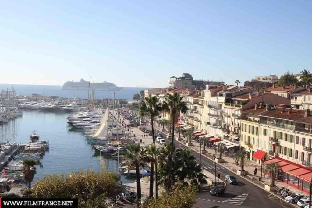 Jolie 3 pièces avec terrasse au vieux port, à 2 pas des plages et du palais. Cannes Exterior foto